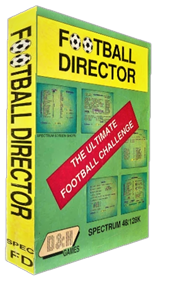 Football Director - Box - 3D Image