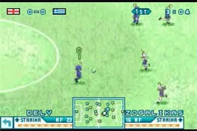 International Superstar Soccer Advance - Screenshot - Gameplay Image