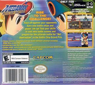 Mega Man: Battle Chip Challenge - Box - Back Image
