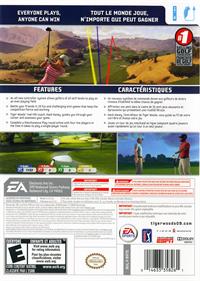 Tiger Woods PGA Tour 09 All Play - Box - Back Image