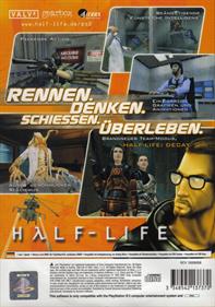Half-Life - Box - Back Image