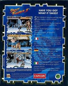 Street Fighter II - Fanart - Box - Back