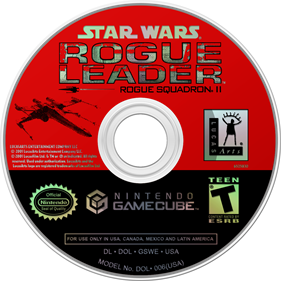 Star Wars: Rogue Squadron II: Rogue Leader - Disc Image