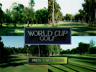 World Cup Golf: Professional Edition - Screenshot - Game Title Image