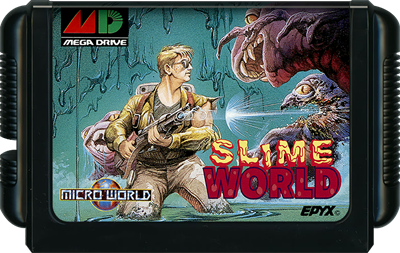 Todd's Adventures in Slime World - Cart - Front Image