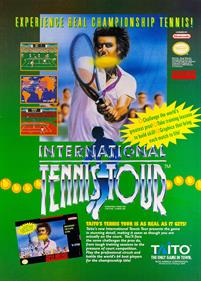 International Tennis Tour - Advertisement Flyer - Front Image