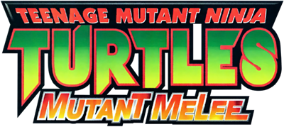 Teenage Mutant Ninja Turtles: Mutant Melee - Clear Logo Image