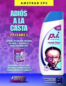Adiós a la Casta: Episode 1 - Advertisement Flyer - Front Image