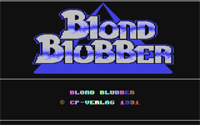 Blond Blubber - Screenshot - Game Title Image