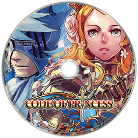 Code of Princess - Fanart - Disc Image