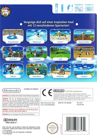 Wii Sports Resort - Box - Back Image