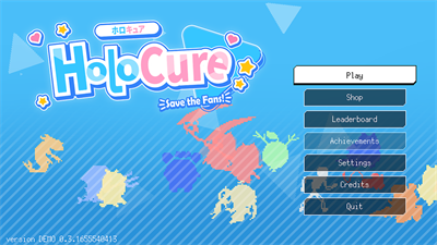 HoloCure - Screenshot - Game Title Image