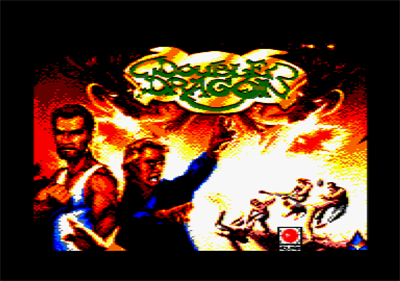 Double Dragon (Animagic) - Screenshot - Game Title Image