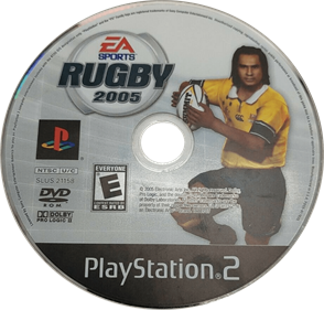 Rugby 2005 - Disc Image