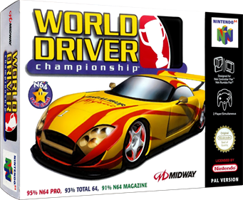 World Driver Championship - Box - 3D Image