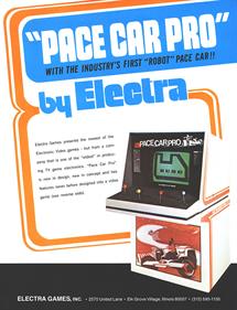 Pace Car Pro - Advertisement Flyer - Front Image
