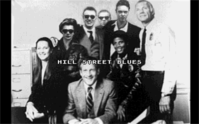 Hill Street Blues - Screenshot - Game Title Image