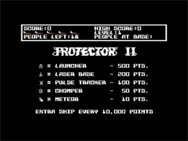 Protector II - Screenshot - Game Title