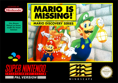 Mario is Missing! - Box - Front