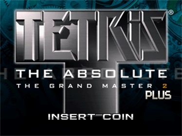 Tetris the Absolute: The Grand Master 2 Plus - Screenshot - Game Title Image