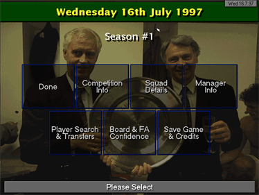Championship Manager: Season 97/98 - Screenshot - Gameplay Image