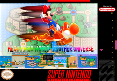 Mega Mario World: Another Universe - Fanart - Box - Front Image