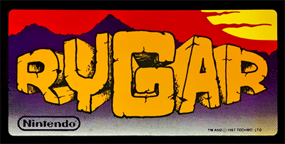Rygar (PlayChoice-10) - Arcade - Marquee Image