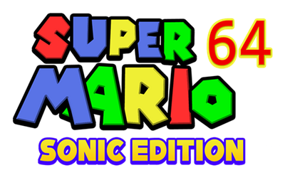 Mario 64 Sonic Edition - Clear Logo Image