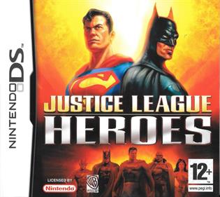 Justice League Heroes - Box - Front Image