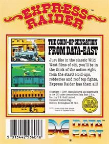Express Raider  - Box - Back Image