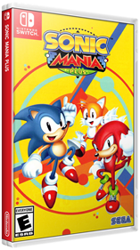Sonic Mania - Box - 3D Image