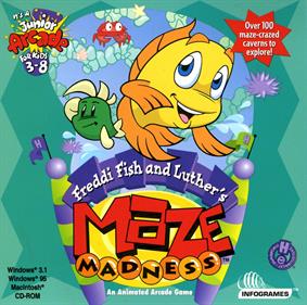 Freddi Fish and Luther's Maze Madness - Box - Front