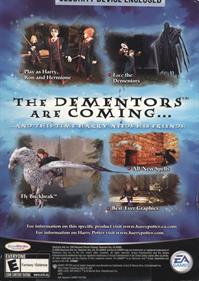 Harry Potter and the Prisoner of Azkaban - Box - Back Image