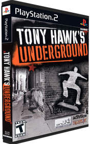 Tony Hawk's Underground - Box - 3D Image