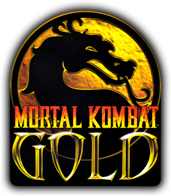 Mortal Kombat Gold - Clear Logo Image