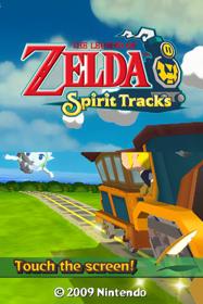 The Legend of Zelda: Spirit Tracks - Screenshot - Game Title Image