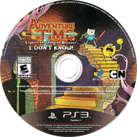 Adventure Time: Explore the Dungeon Because I DON’T KNOW! - Disc Image
