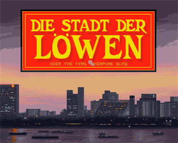 Die Stadt der Loewen - Screenshot - Game Title Image