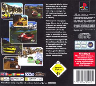 Car & Driver Presents: Grand Tour Racing '98 - Box - Back Image
