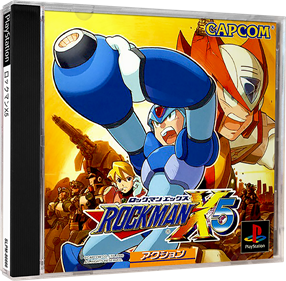 Mega Man X5 - Box - 3D Image