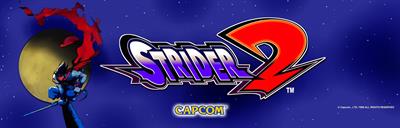 Strider 2 - Arcade - Marquee Image