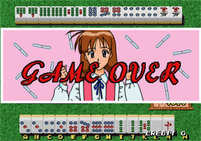 Mahjong Angel Kiss - Screenshot - Game Over Image