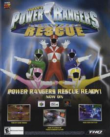Power Rangers: Lightspeed Rescue - Advertisement Flyer - Front Image