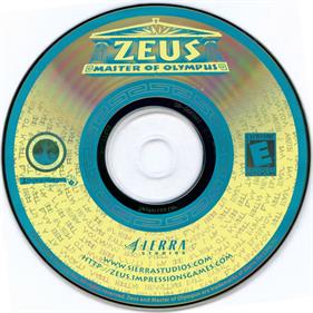 Zeus: Master of Olympus - Disc Image