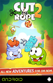 Cut the Rope 2 - Fanart - Box - Front Image
