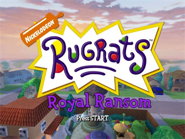 Rugrats: Royal Ransom - Screenshot - Game Title Image