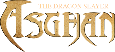 Asghan: The Dragon Slayer - Clear Logo Image