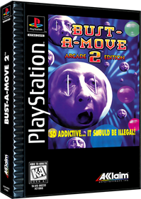 Bust-A-Move 2: Arcade Edition - Box - 3D Image