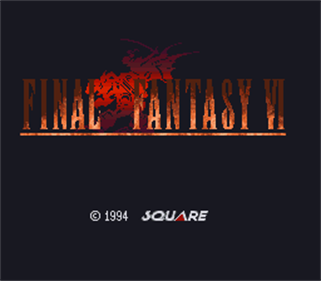 Final Fantasy III - Screenshot - Game Title Image