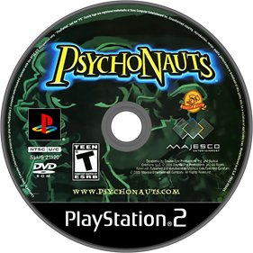 Psychonauts - Disc Image